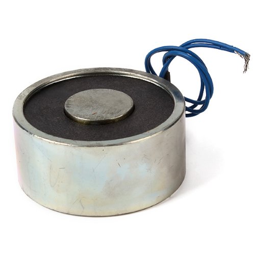 BQLZR Silver Holding Electromagnet DC 12V 80Kg 65 x 30mm Simple Control