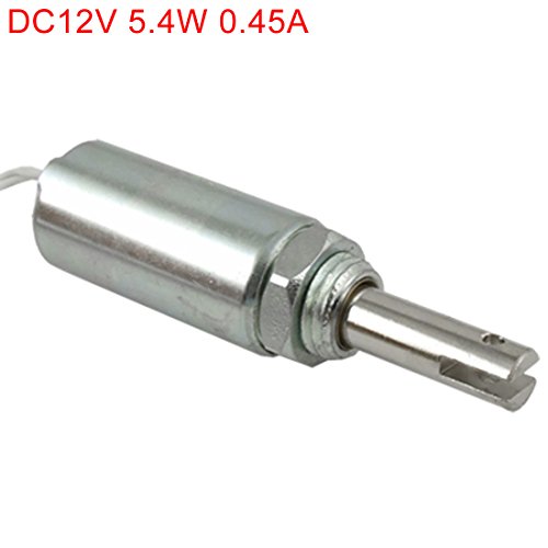 DC 12 V 0,45 A 10 mm Hub Pull Typ Tubular Solenoid Elektromagneten