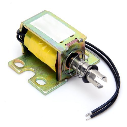 DC 12V schieben Typ Offener Rahmen Solenoid Elektromagneten (ZYE1-0837ZP)