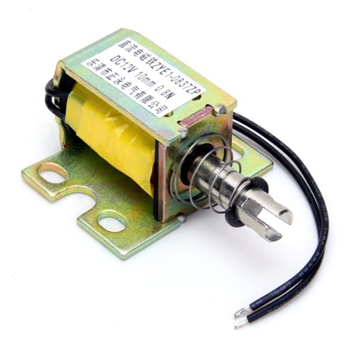 DC 12V Push-Open Frame-Solenoid-Hubmagnet Elektromagneten (zye1-0837zp) Magnet